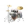 Pearl Export 22 Smokey Chrome +hardware+Sabian SBR